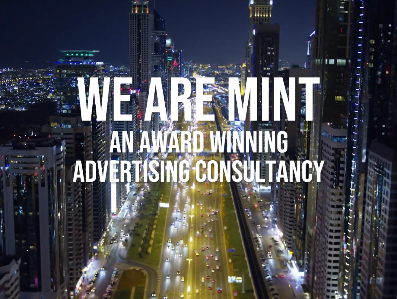 Mintmena advertising consultancy homepage