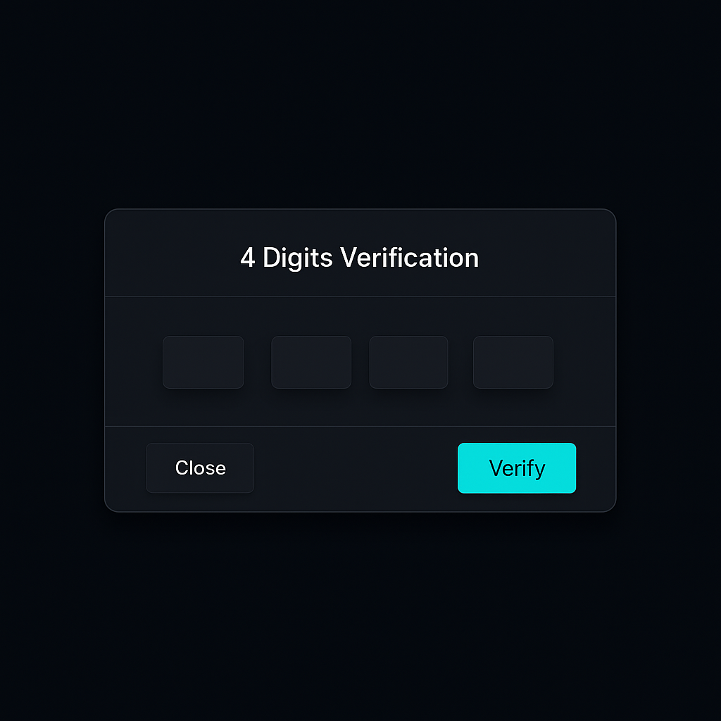OTP Verification Screen